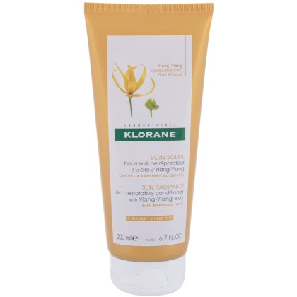 Klorane Ylang-Ylang Wax Sun Radiance Conditioner 200ml (All Hair