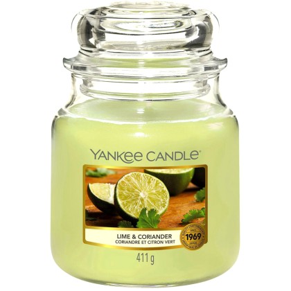 Yankee Candle Lime & Coriander Scented Candle 411gr