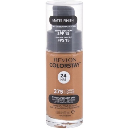 Revlon Colorstay Combination Oily Skin SPF15 Makeup 375 Toffee 3