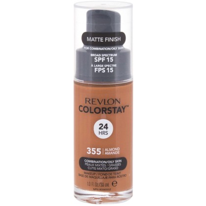 Revlon Colorstay Combination Oily Skin SPF15 Makeup 355 Almond 3