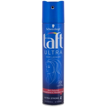 Schwarzkopf Taft Ultra Anti-Pollution Hair Spray 250ml (Strong F