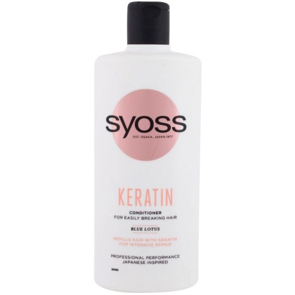 Syoss Professional Performance Keratin Conditioner 440ml (Brittl