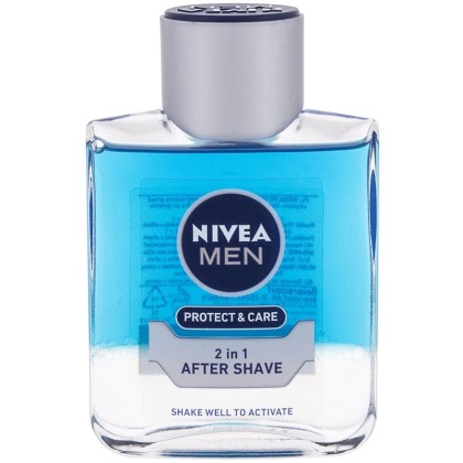 Nivea Men Protect & Care 2in1 Aftershave Water 100ml