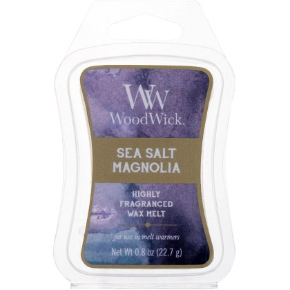 Woodwick Sea Salt Magnolia Scented Wax 22,7gr