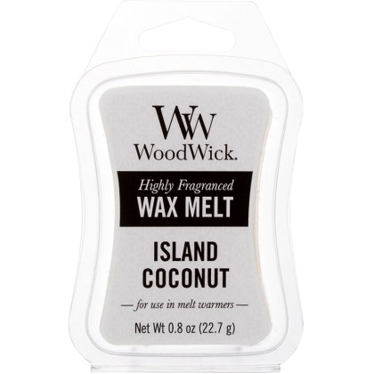 Woodwick Island Coconut Scented Wax 22,7gr
