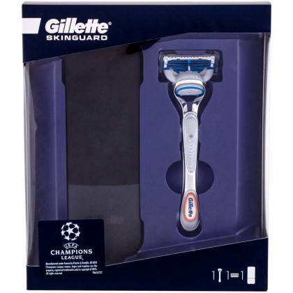 Gillette Skinguard UEFA Razor 1pc Combo: Razor 1 Pc + Case