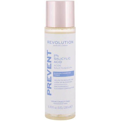 Revolution Skincare Prevent 2% Salicylic Acid Facial Lotion and 