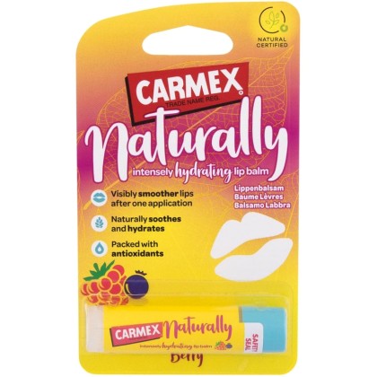 Carmex Naturally Lip Balm Berry 4,25gr