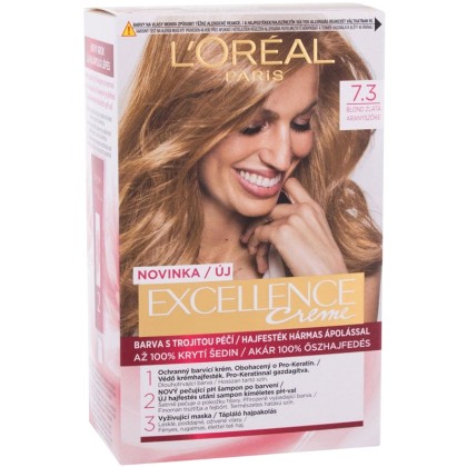 L´oréal Paris Excellence Creme Triple Protection Hair Color 7,3 