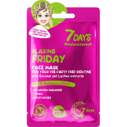 7Days Face Mask Blazing Friday For Your Pre-Party Perp Routine 2
