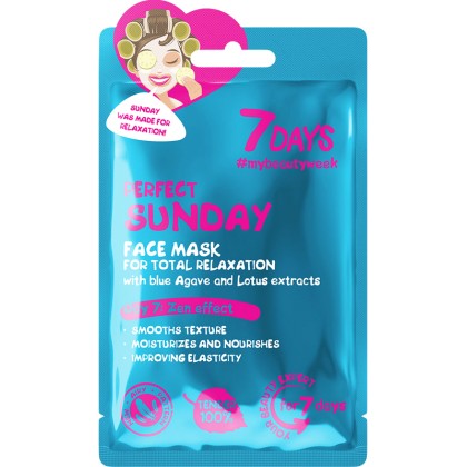 7Days Face Mask Perfect Sunday For Total Relaxation 28gr