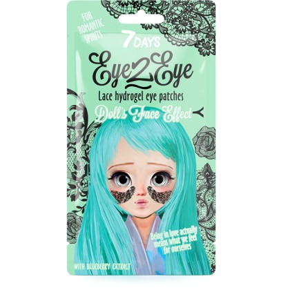 7Days Eye-2-Eye Lace Hydrogel Eye Patch Blueberry 6gr
