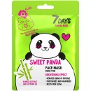 7Days  Animal Mask Face Mask Sweet Panda Evens Skin Tone 28gr