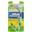Gillette Sensor3 Sensitive Razor 6pc