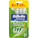 Gillette Sensor3 Sensitive Razor 3pc