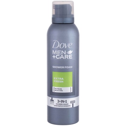 Dove Men + Care Extra Fresh Shower Foam 200ml