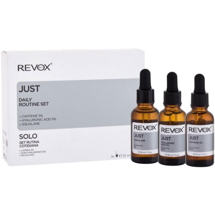 Revox Just Daily Routine Set Skin Serum 30ml Combo: B77 Just Hya