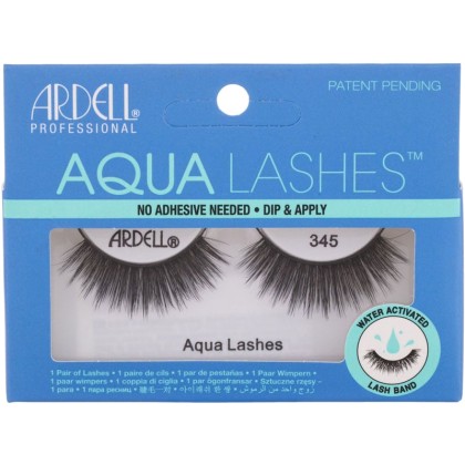 Ardell Aqua Lashes 345 False Eyelashes Black 1pc