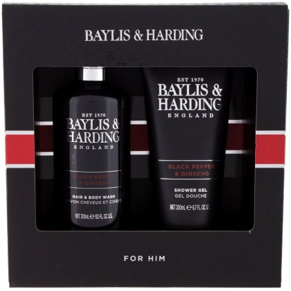 Baylis & Harding For Him Black Pepper & Ginseng Collection Showe