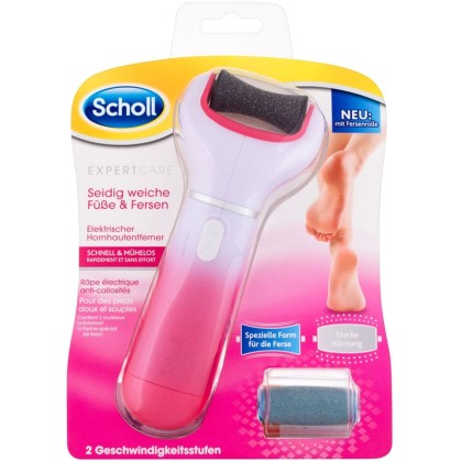 Scholl Expert Care Electronic Foot File Cracked Skin Pedicure 1p