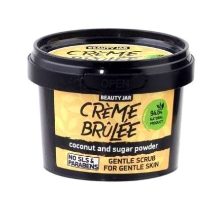 Beauty Jar Creme Brulee Απαλό Scrub Για Ευαίσθητες Επιδερμίδες 1