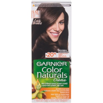 Garnier Color Naturals Créme Hair Color 5,12 Icy Light Brown 40m