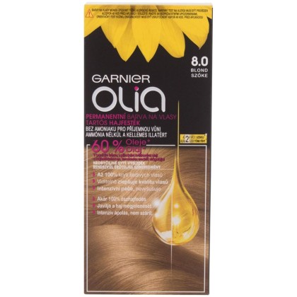 Garnier Olia Hair Color 8,0 Blond 50gr (Colored Hair - Blonde Ha
