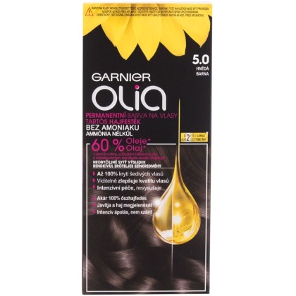 Garnier Olia Hair Color 5,0 Brown 50gr (Colored Hair - All Hair 