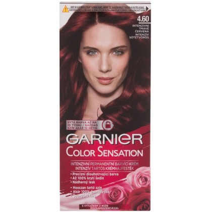 Garnier Color Sensation Hair Color 4,60 Intense Dark Red 40ml (C
