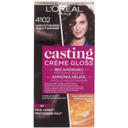 L´oréal Paris Casting Creme Gloss Hair Color 4102 Iced Chocolate