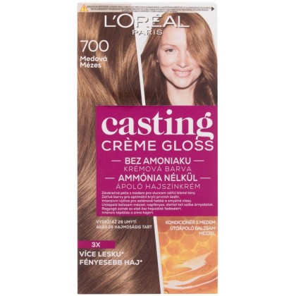 L´oréal Paris Casting Creme Gloss Hair Color 700 Honey 48ml (Col