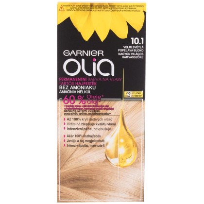 Garnier Olia Hair Color 10,1 Ashy Very Light Blonde 50gr (Colore