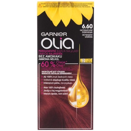 Garnier Olia Hair Color 6,60 Intense Red 50gr (Colored Hair - Al