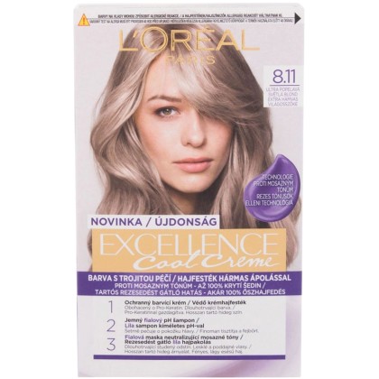 L´oréal Paris Excellence Cool Creme Hair Color 8,11 Ultra Ash Li