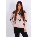 Ροζ πουλόβερ Mickey Mouse