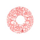 Scrunchie leopard print - Ροζ παστέλ