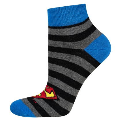 Ανδρικές κάλτσες ριγέ Superman