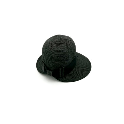 Καπέλο με κορδέλα - Μαύρο