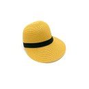 Καπέλο τζόκευ με αντίθεση - Κίτρινο