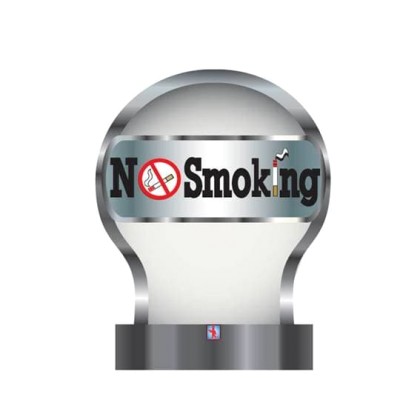 Καρτελάκι λάμπα «No Smoking» Διπλής όψης 02-167