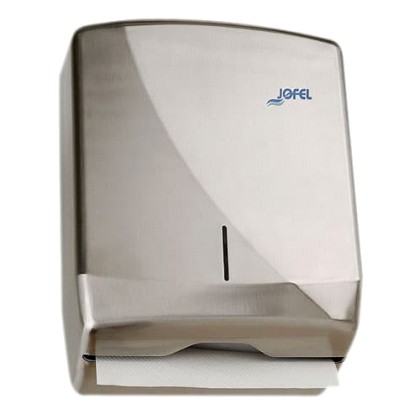 Θήκη για χειροπετσέτες ζικ-ζακ (600τεμ) INOX Jofel AH25500
