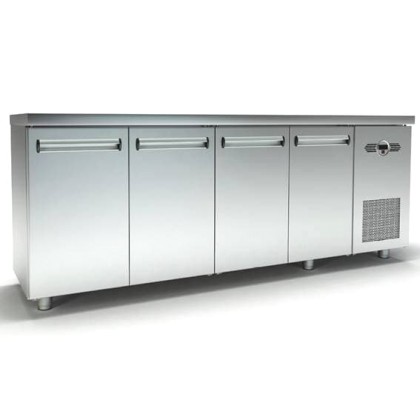 Ψυγείο Πάγκος Συντήρηση 225x70x87cm με 4 πόρτες G/N PSM22570 DBR