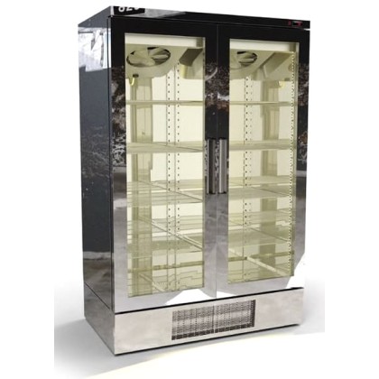 Ψυγείο Θάλαμος Διπλό Βιτρίνα -2 / +8 °C Συντήρηση 140x80x221 με 