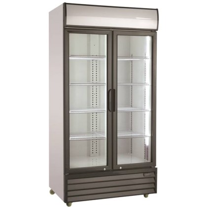 Ψυγείο - Βιτρίνα Αναψυκτικών διπλό 1000lt 2/10οC 113x72x202cm Sc