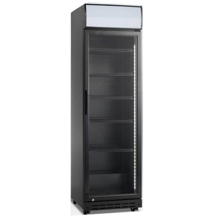 Ψυγείο - Βιτρίνα Αναψυκτικών μαύρη 420lt 2/10οC 58x61x198cm Scan