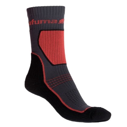 Κάλτσες Fastline Merino Black Red - LAFUMA LFV10910