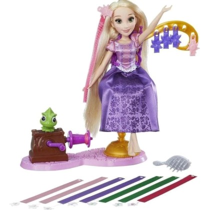 Κούκλα Disney Rapunzel's Royal Ribbon Salon B6837 - Hasbro
