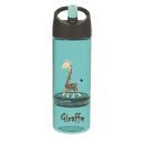 Παγούρι Drink & Eat 2 in 1 bottle Giraffe Turquoise - Carl Oscar