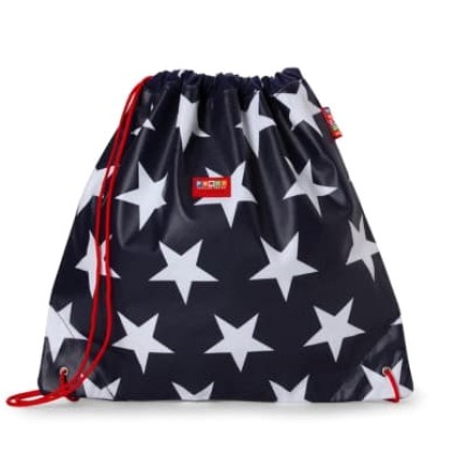 Τσάντα σακίδιο με κορδόνι Navy Star - Penny Scallan