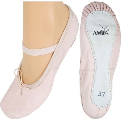 Παπούτσια Μπαλέτου Ροζ - AMILA 48290